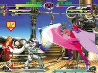 une photo d'Ã©cran de Marvel VS Capcom 2 sur Sega Dreamcast